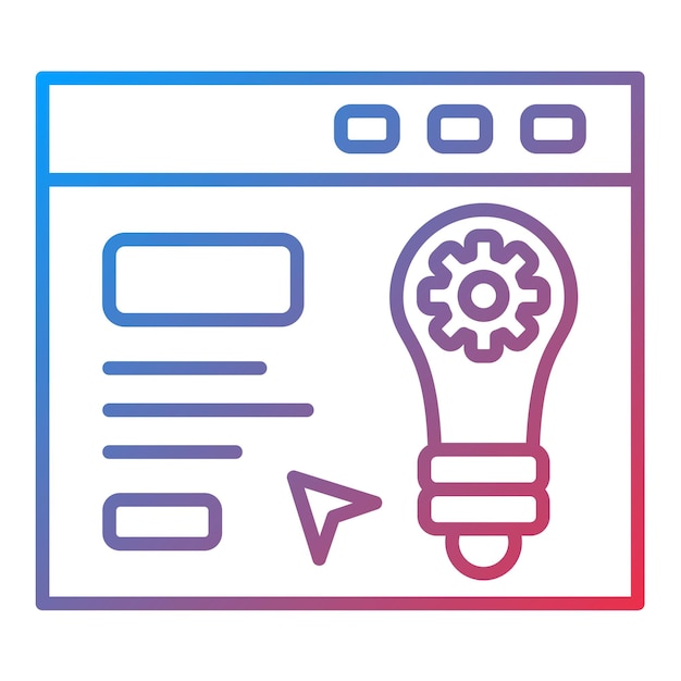 solution icon vector image can be used for seo and sem