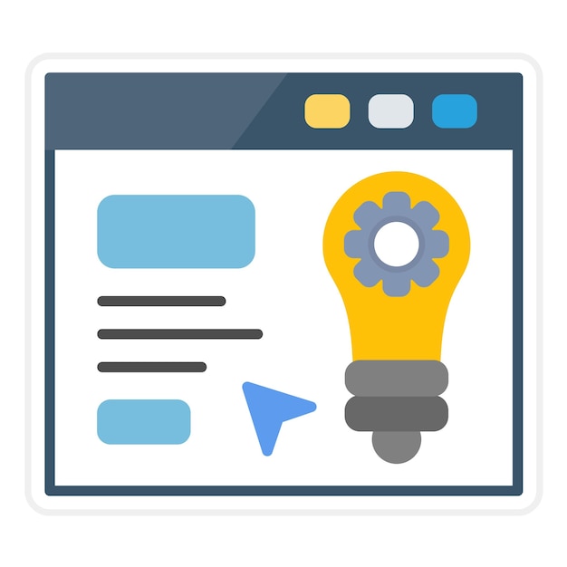 Solution icon vector image Can be used for SEO and SEM