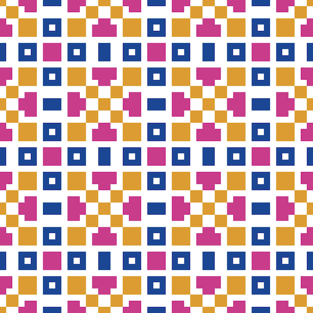 Sømløst abstrakt pixelmønster