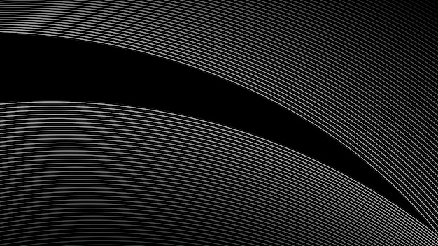 Sort baggrund Linjer vektor billede abstrakt wallpaper til baggrund eller dekoration