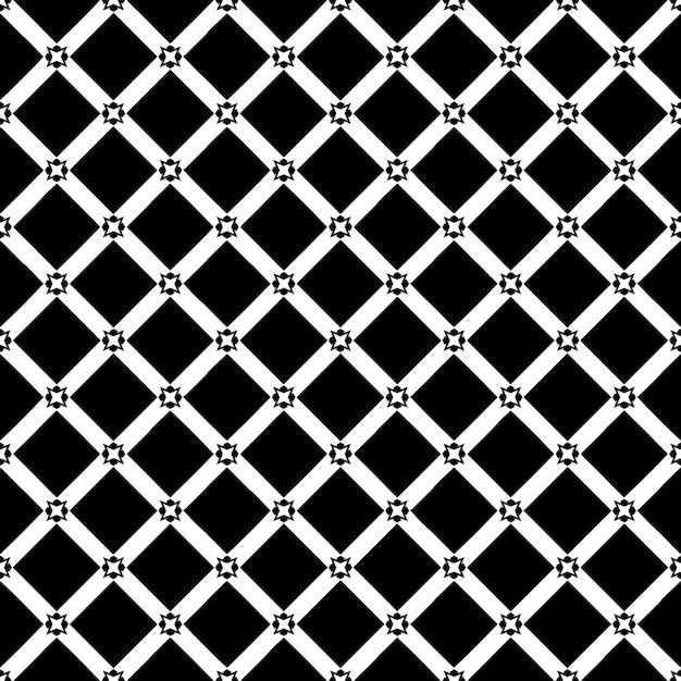 Sort-hvid overflademønstertekstur Bw ornamental grafisk design Mosaik ornamenter Mønsterskabelon