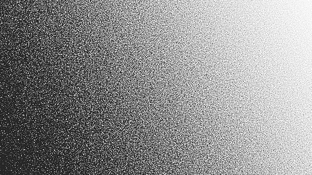 Sort Støj Stipple Prikker Halvtone Gradient Vektor Distressed Tekstureret Baggrund