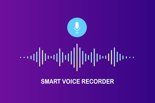 Sound audio wave from equalizer