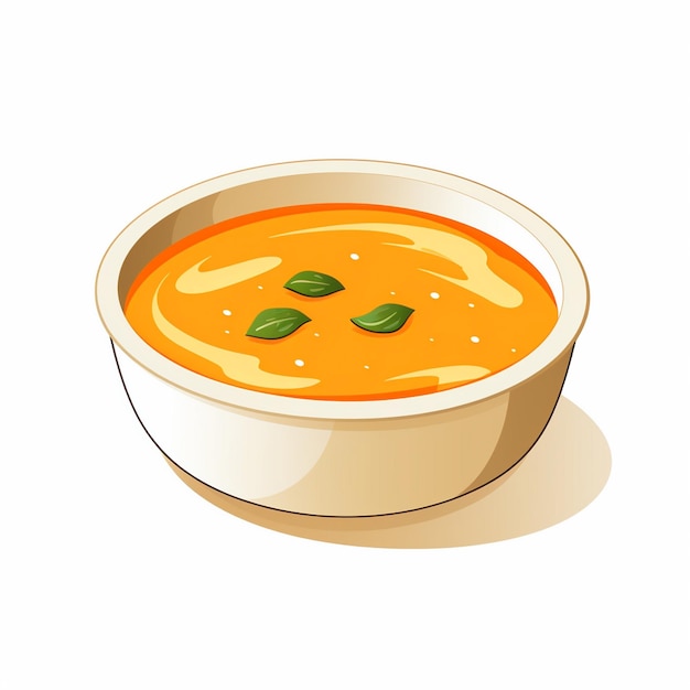 soup food meal bowl vector lunch hot dish plate illustration vegetable dinner cooking h