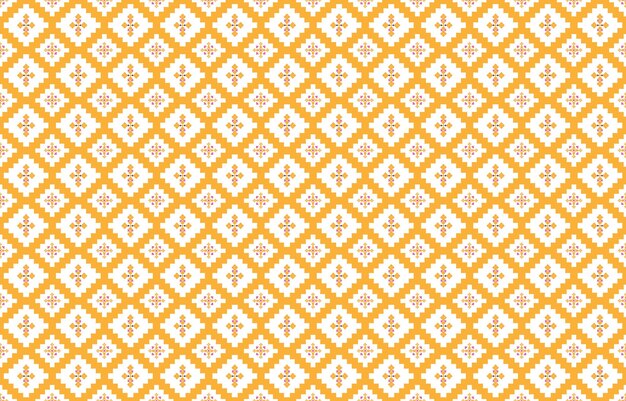 Soyut geometrik ve kabile desenleri İpek üzerine yazı yazmak veya desen yapmak için kullanılır geometrik Vektör