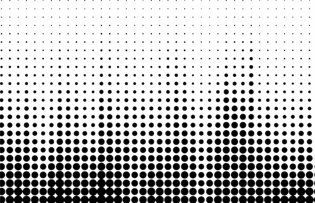 Soyut renk geçişli yarı tonlu noktalı arka plan Pop art şablonu dokusu Vektör illüstrasyon