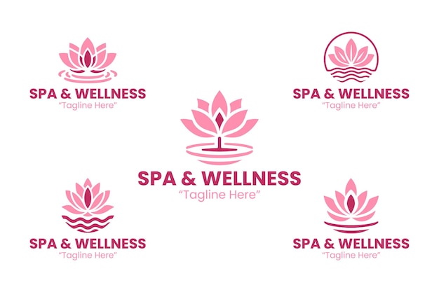 Spa and Wellness Logo Collection
