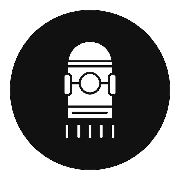 Space Capsule Vector Illustration