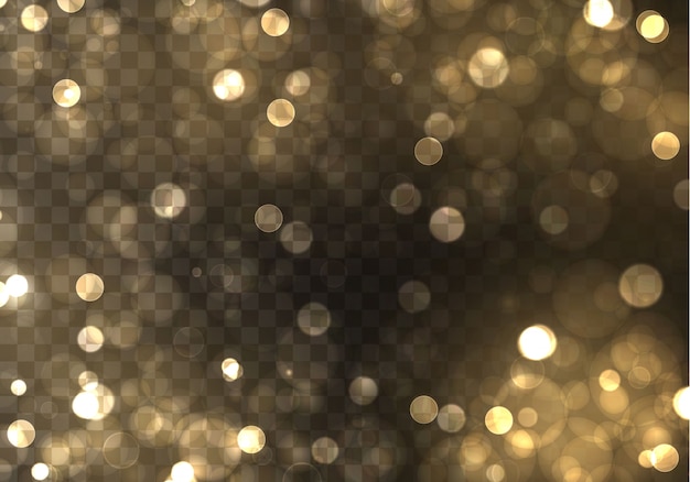 Sparkling magical dust particles. Abstract background with bokeh effect