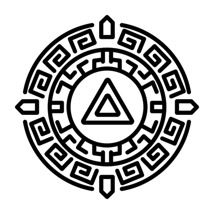 Vektör sparta laconia symbol icon in line style