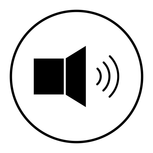 Speaker Vector Illustration