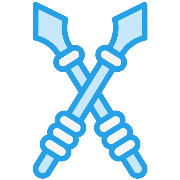 Spear Vector Icon Design Illustration