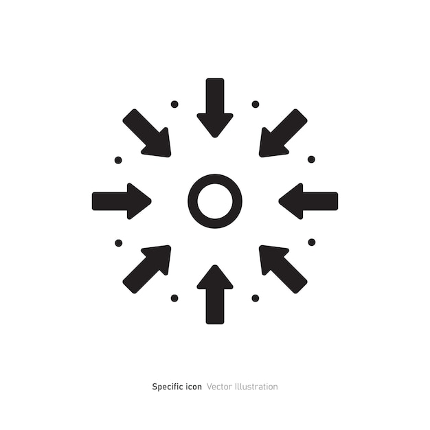 Specific icon design concept vector illustration