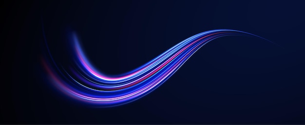 speed connection background expressway car headlight effect speed connection vector background