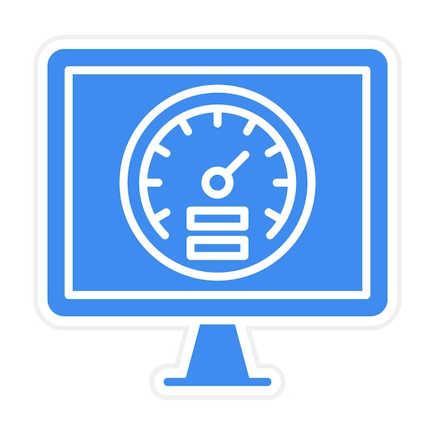 Speed icon vector image Can be used for Business and Finance