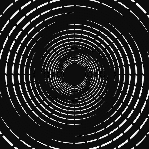 speed lines in circle form particle  motion trails