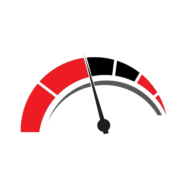 Speed logo design silhouette speedometer symbol icon vectorspeed Auto car Logo Template vector illustration icon design