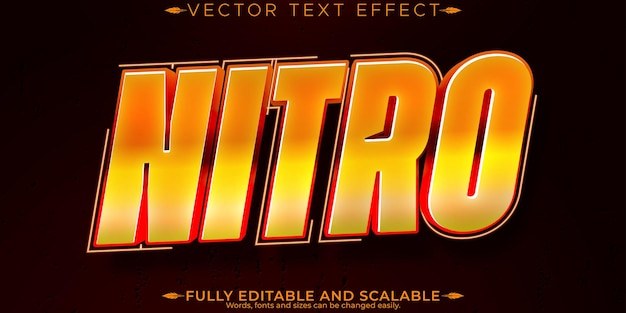 Speed race text effect editable fast and sport text stylex9