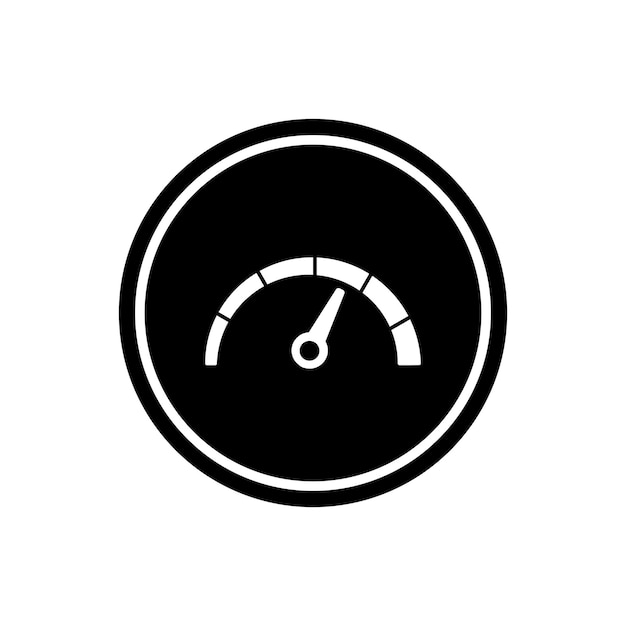 speedometer icon vector template illustration logo design