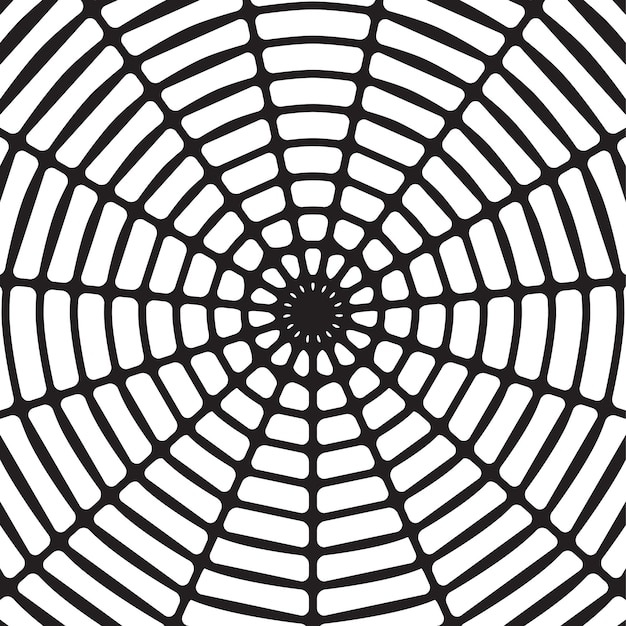 Spider web line pattern 1