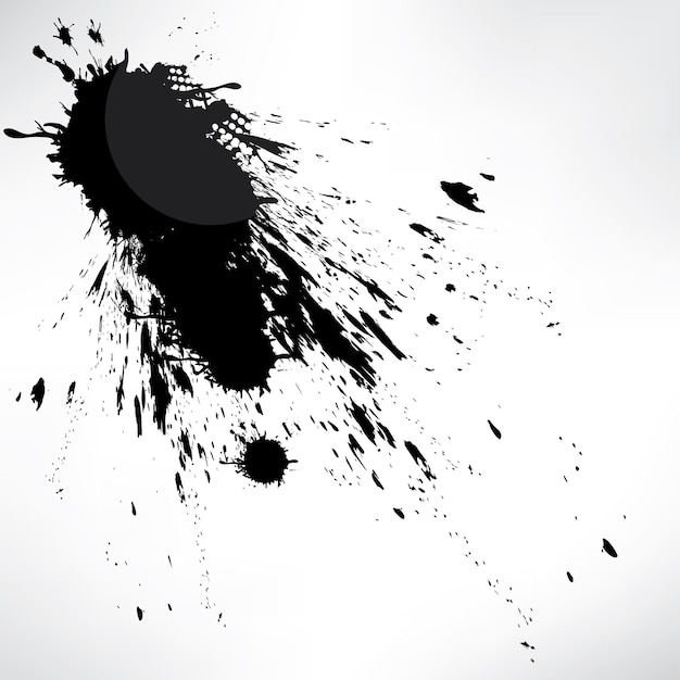 splash on abstract background