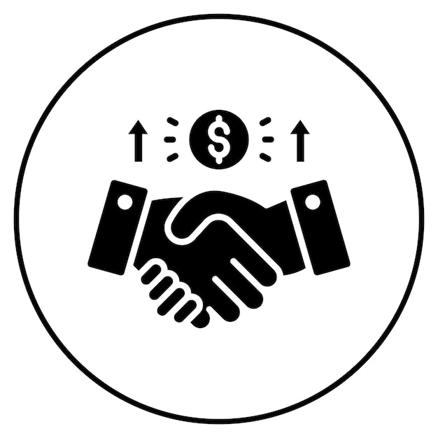 Sponsorship icon vector image Can be used for Internet Marketing Service