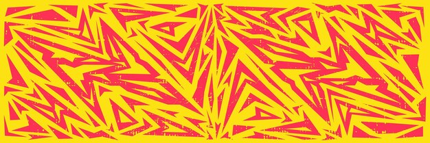Sport abstract design background in red and yellow color