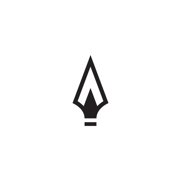 spyd logo ikon design vektor til flere anvendelser