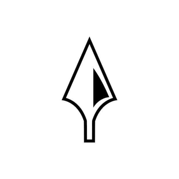 Spyd logo vektor design skabelon