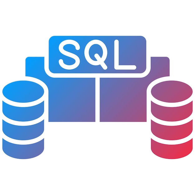 sql databases icon vector image can be used for web hosting