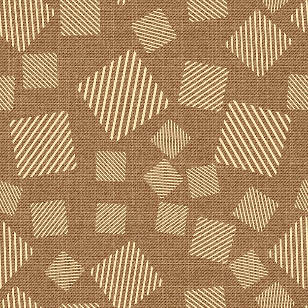 square pattern on textile, abstract geometric background. creative and luxury style illustration
