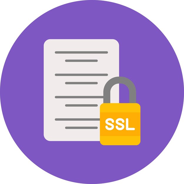 Ssl Flat Illustration