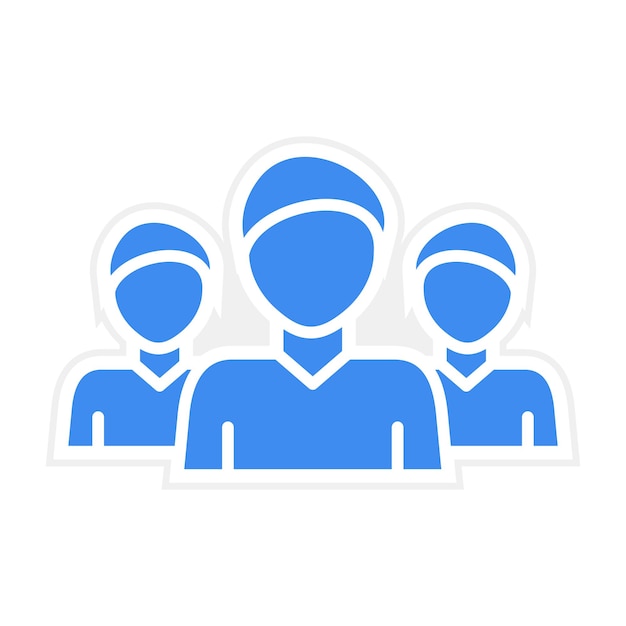 Staff icon vector image Can be used for Video Production