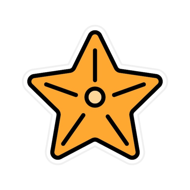 Starfish icon vector image Can be used for Ocean