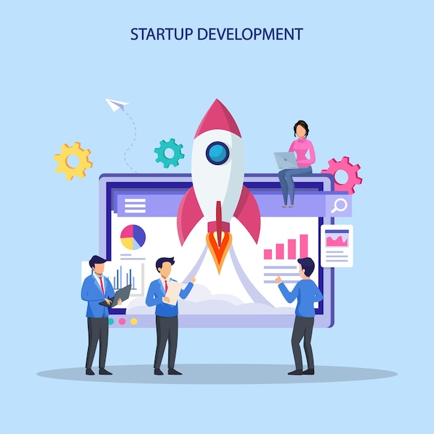 startup launch concept development process innovation product creative idea