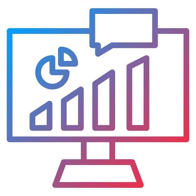 Stats Notification icon vector image Can be used for Trading
