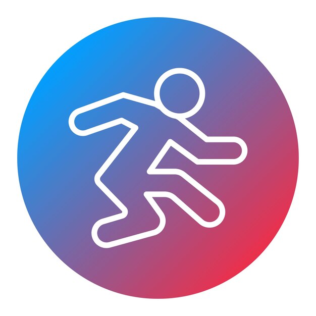 Steeplechase icon vector image Can be used for Track and Field