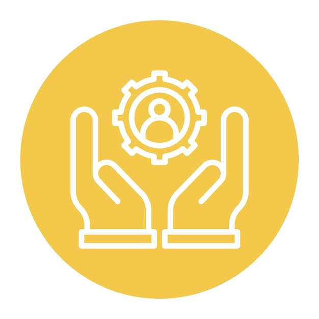 stewardship icon vector image can be used for core values