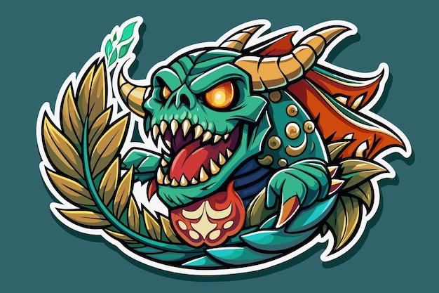 sticker vector graphics illustration eps source file format lossless scaling icon design