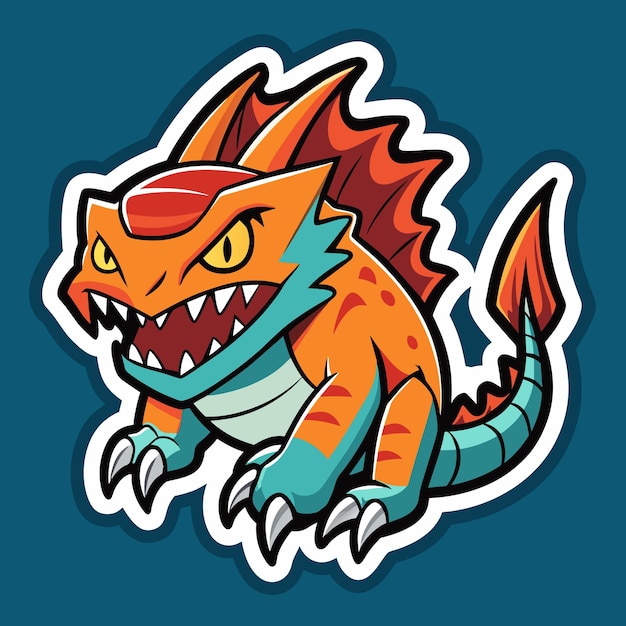 sticker vector graphics illustration EPS source file format lossless scaling icon design