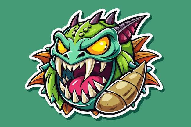 sticker vector graphics illustration EPS source file format lossless scaling icon design