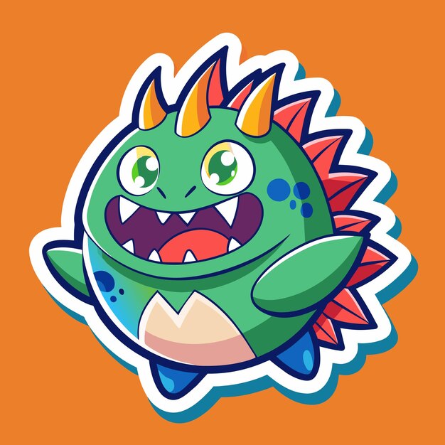 sticker vector graphics illustration eps source file format lossless scaling icon design