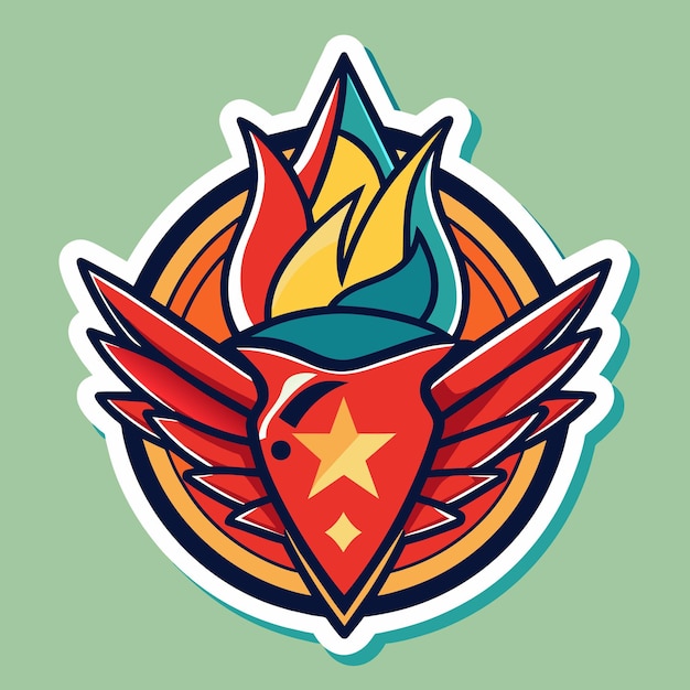 sticker vector graphics illustration EPS source file format lossless scaling icon design