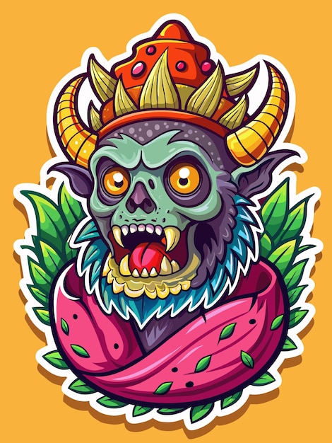 sticker vector graphics illustration EPS source file format lossless scaling icon design