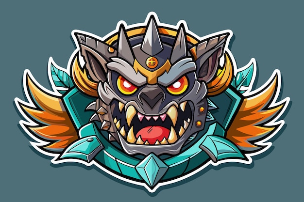 sticker vektor grafik illustration EPS kildefilformat tabsfri skalering ikon design
