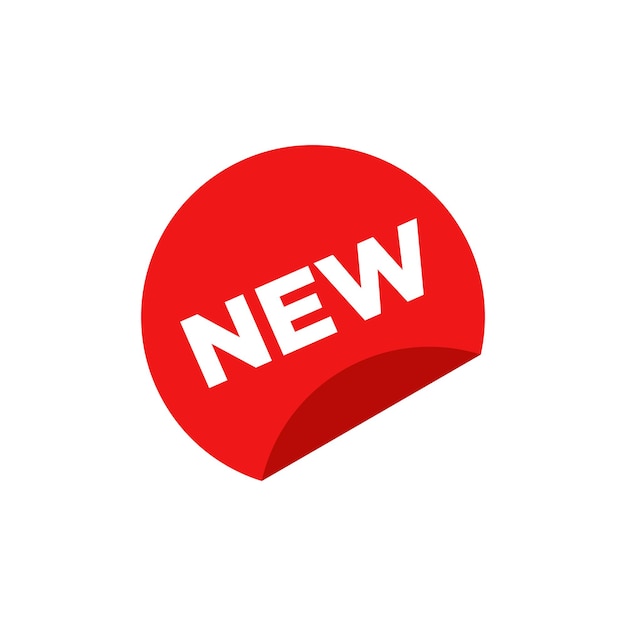 Stickers for New Arrival shop product tags new labels or sale posters and banners vector