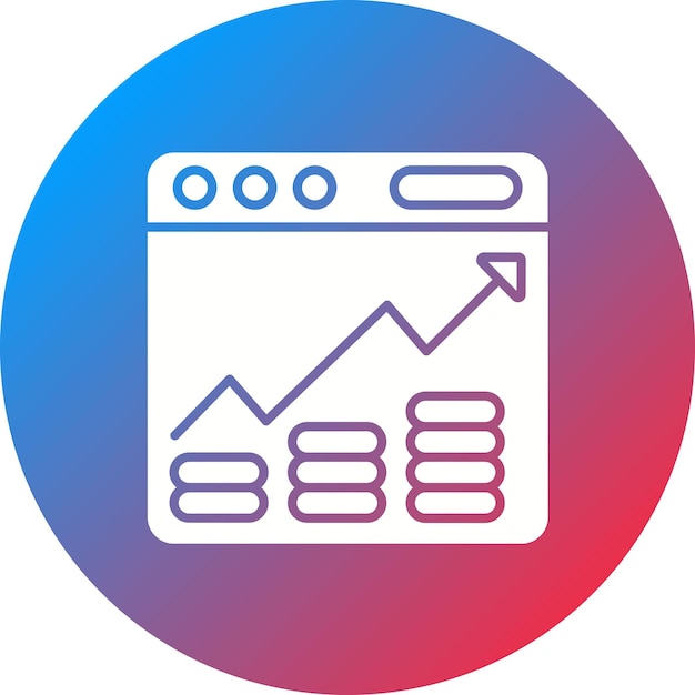 Stock Market icon vector image Can be used for Investing