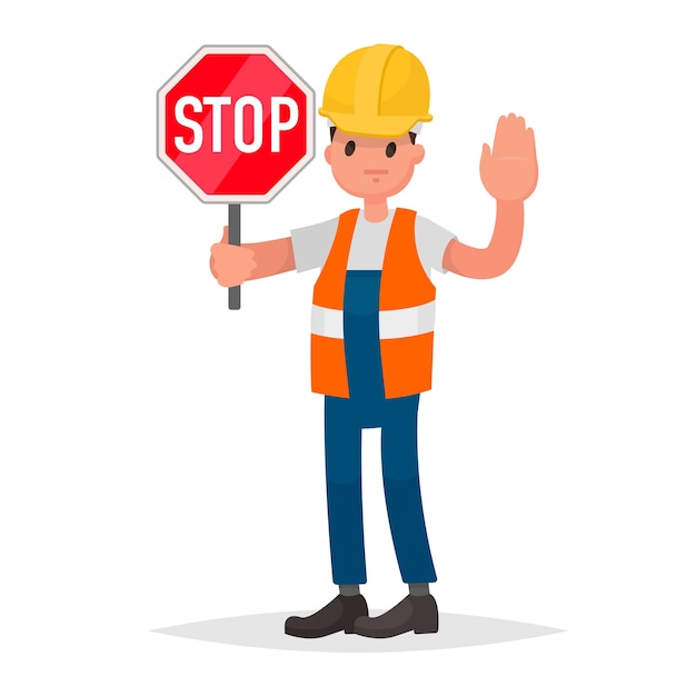 Stop. There is no road illustration