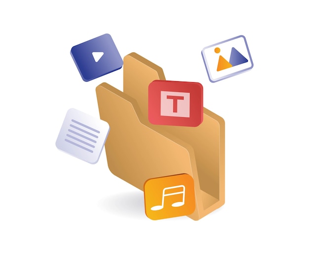 Storing lots of data in computer folders