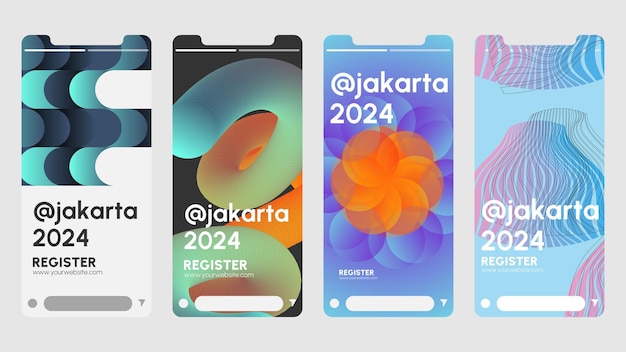 Story Maximalism Abstract Art Design Template